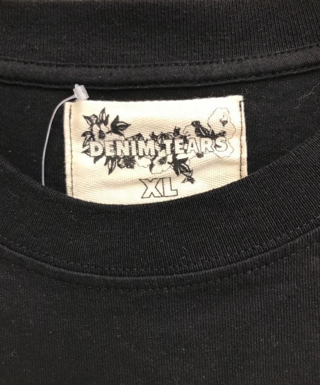 中古・古着通販】Denim Tears (デニム ティアーズ) SNT TEE ブラック