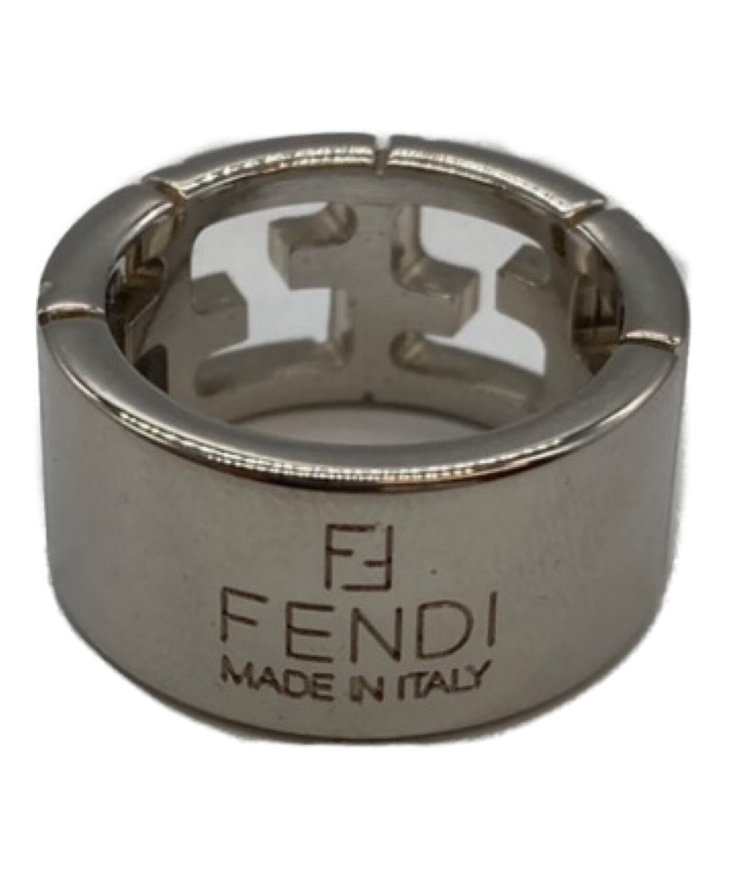 FENDI (フェンディ) ズッカモチーフリング サイズ:S