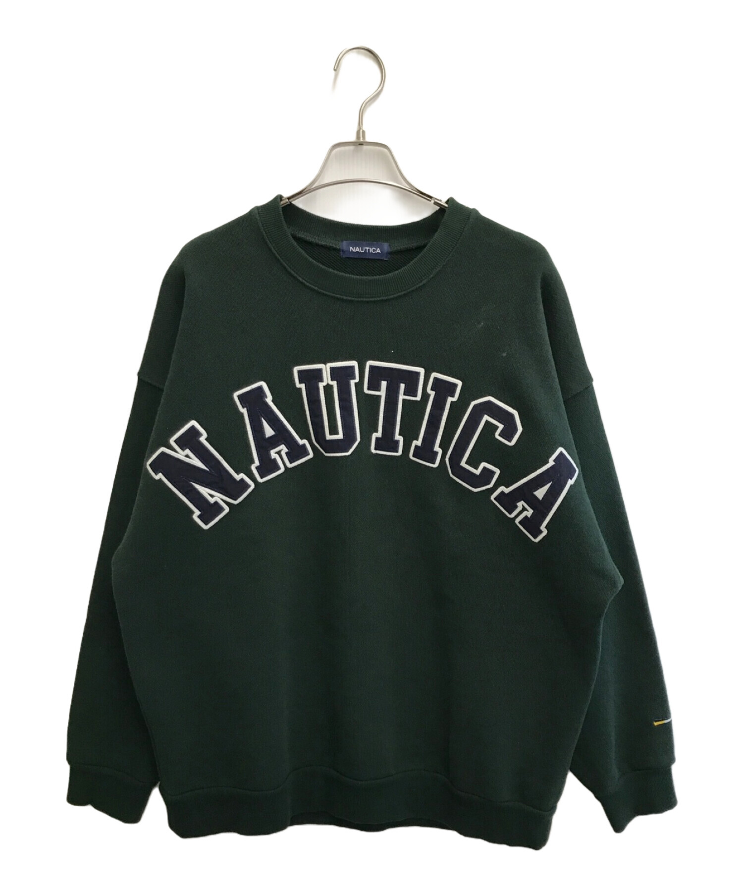 中古・古着通販】NAUTICA (ノーティカ) スウェット グリーン サイズ:SIZEM｜ブランド・古着通販 トレファク公式【TREFAC  FASHION】スマホサイト