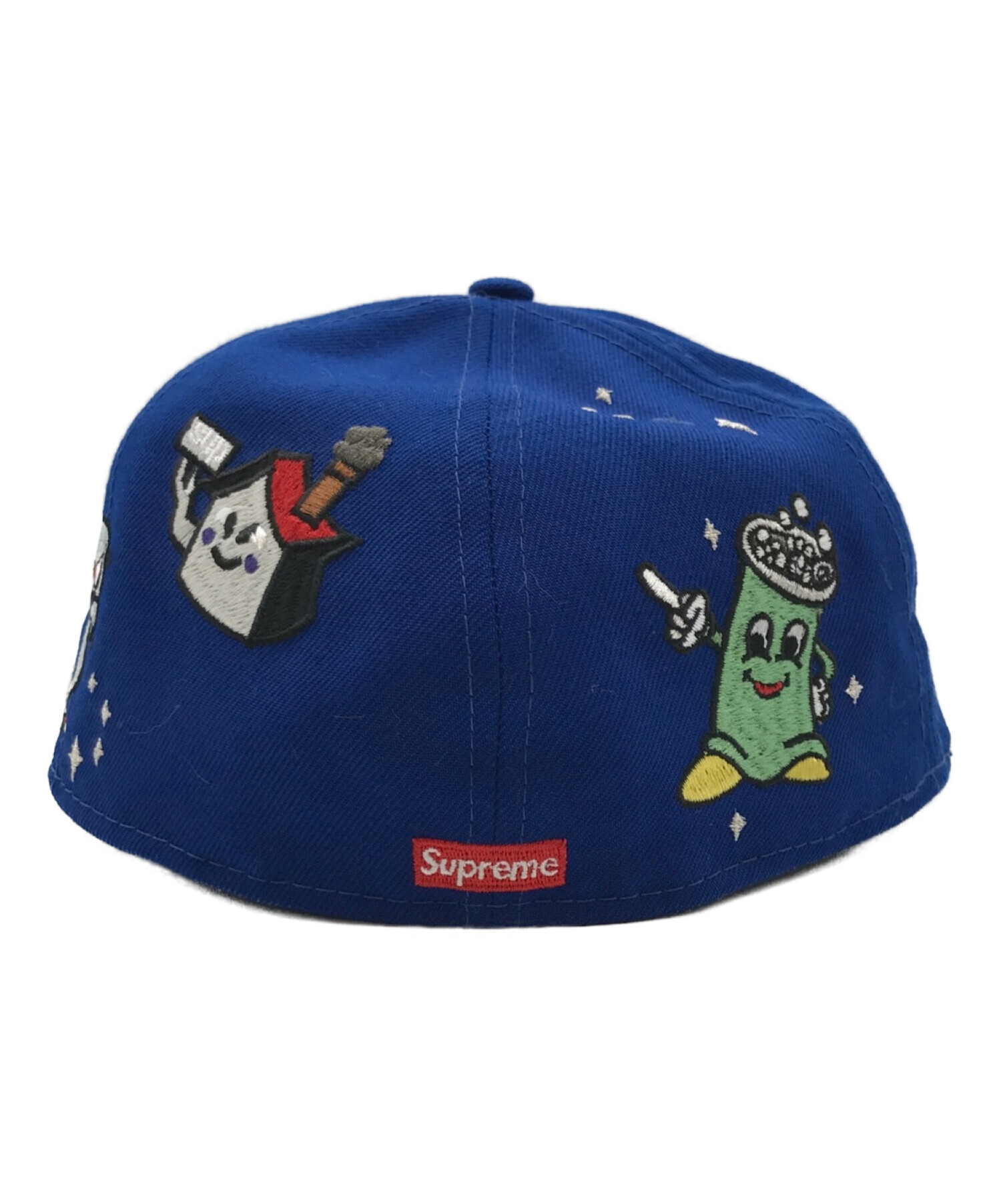 New Era (ニューエラ) SUPREME (シュプリーム) Characters S Logo New Era ブルー サイズ:7 1/2