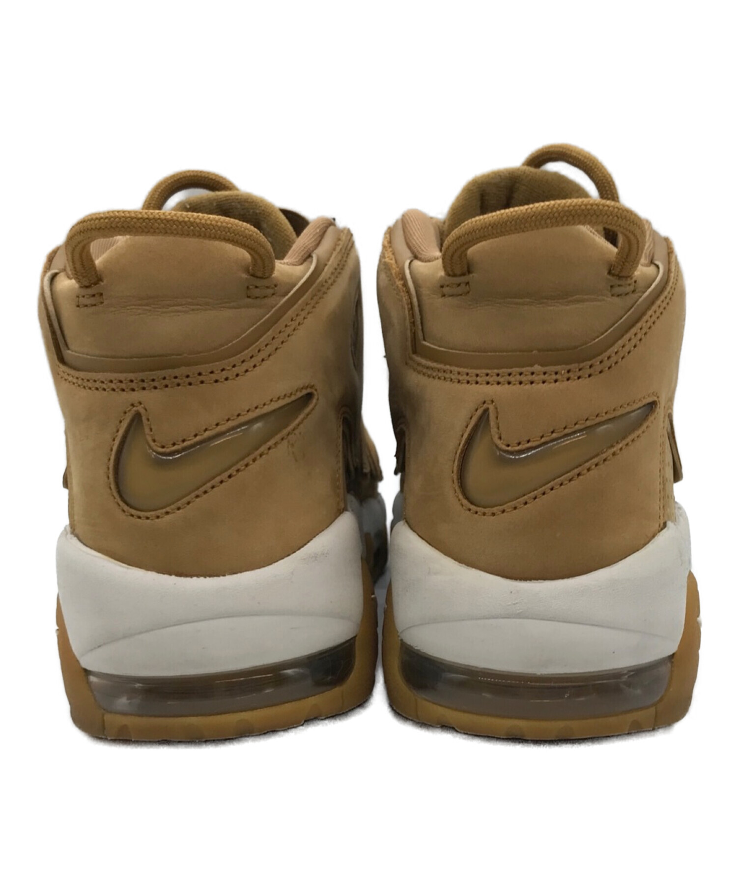 NIKE (ナイキ) AIR MORE UPTEMPO 96 PREMIUM FLAX ブラウン サイズ:28.5cm