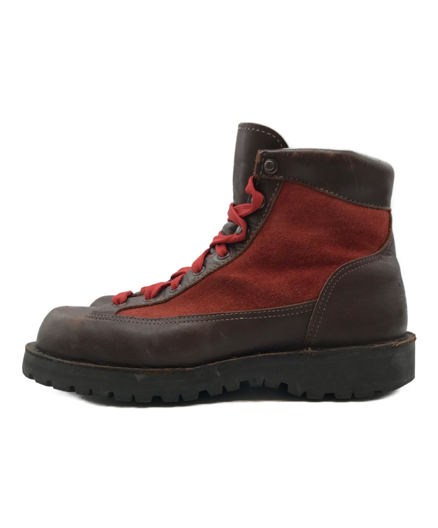 Danner (ダナー) DJ EXPLORER レッド×ブラウン サイズ:25.5cm