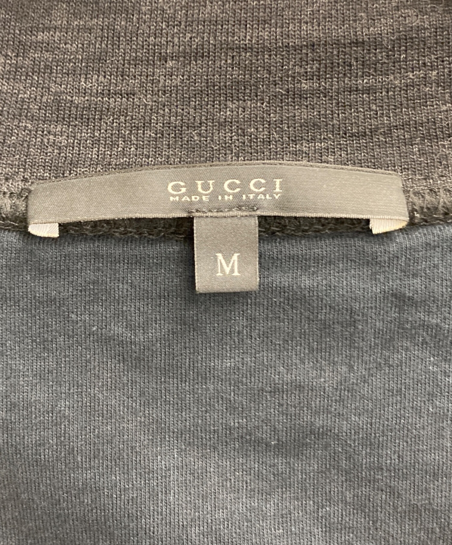 中古・古着通販】GUCCI (グッチ) ニットジャケット ブラック サイズ:M