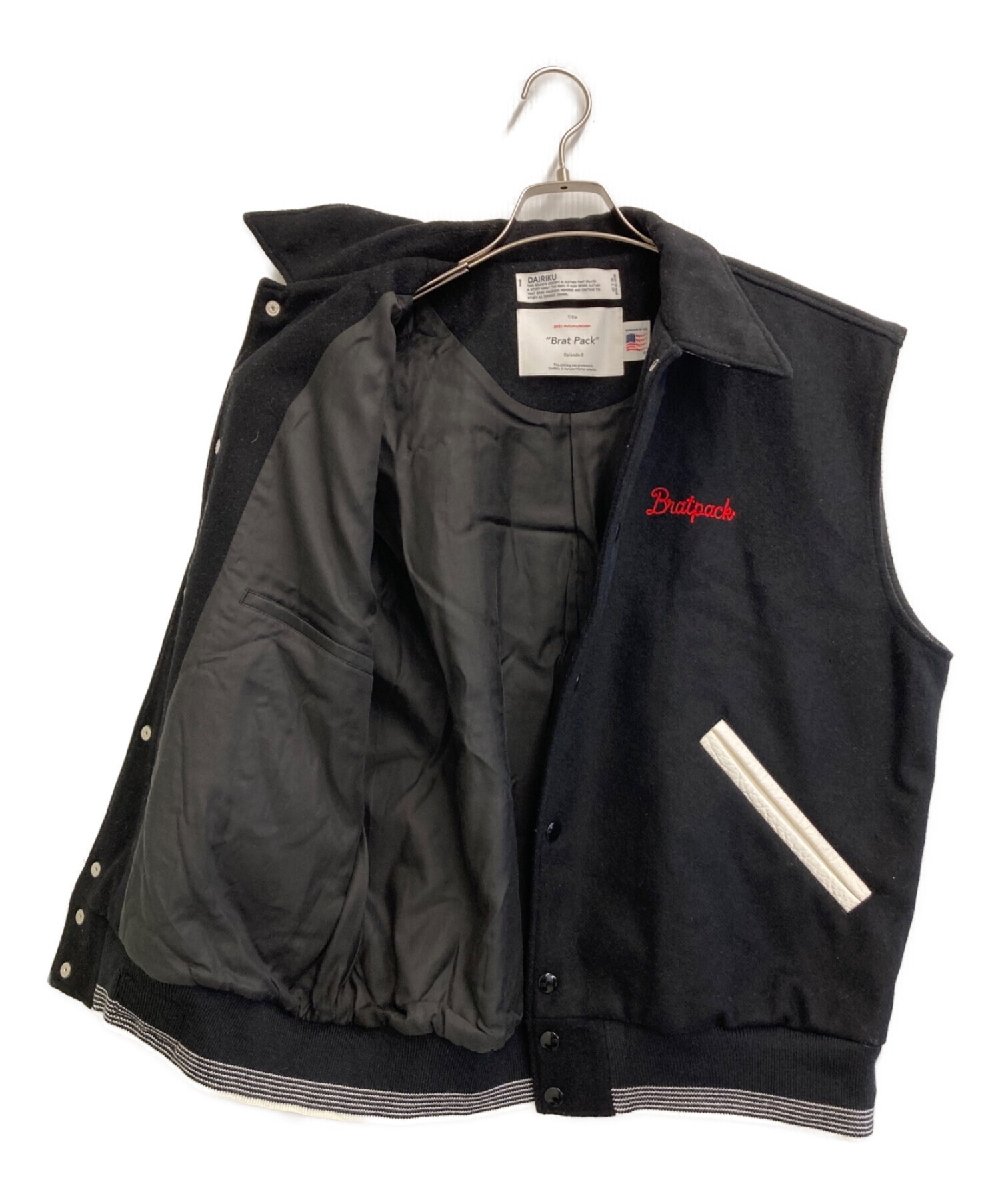 品質の良い商品 定価5.9万 新品 DAIRIKU Andrew Stadium Vest M - メンズ