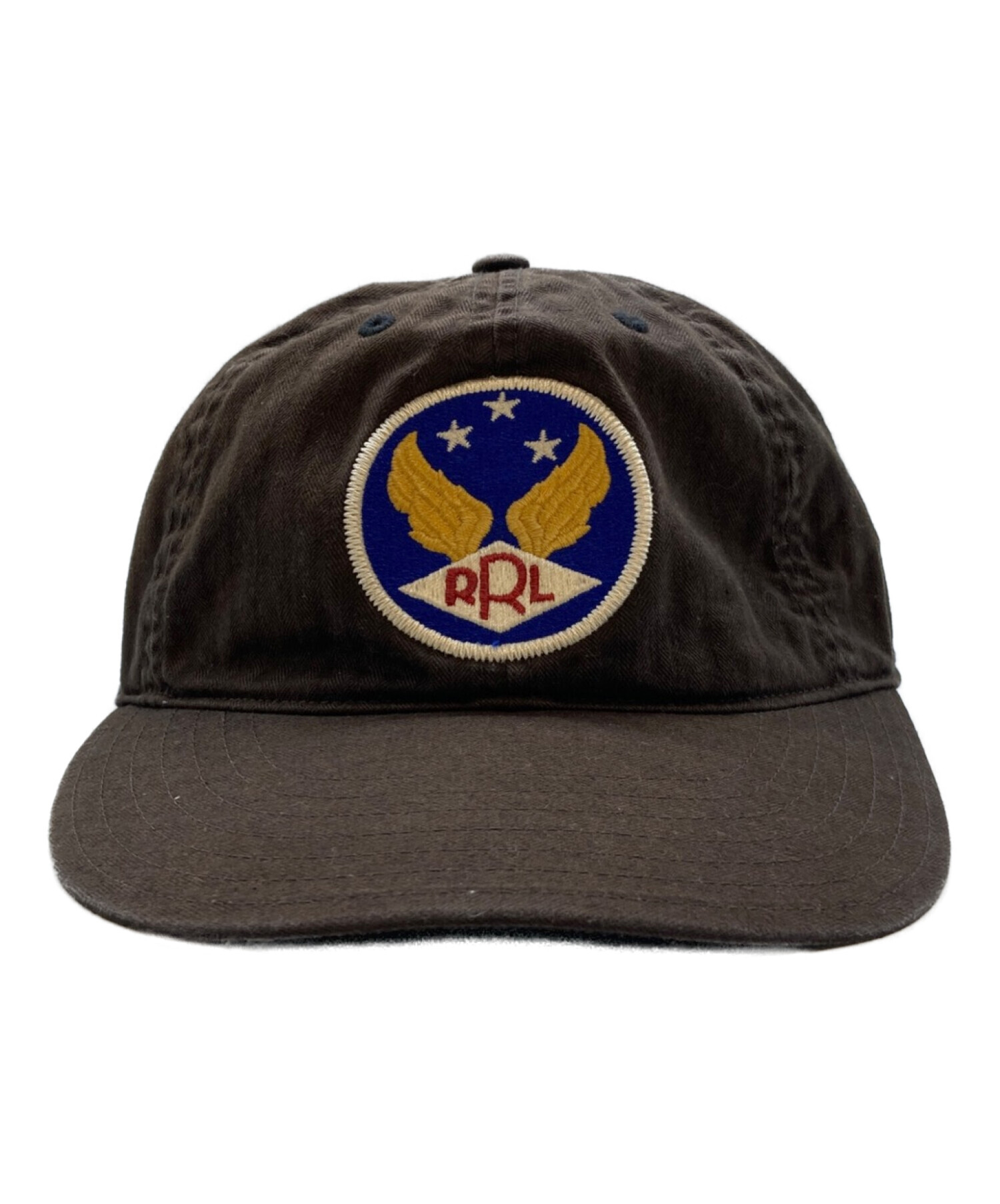 安い買いRRL スエード ボール キャップ　ブラウン 帽子