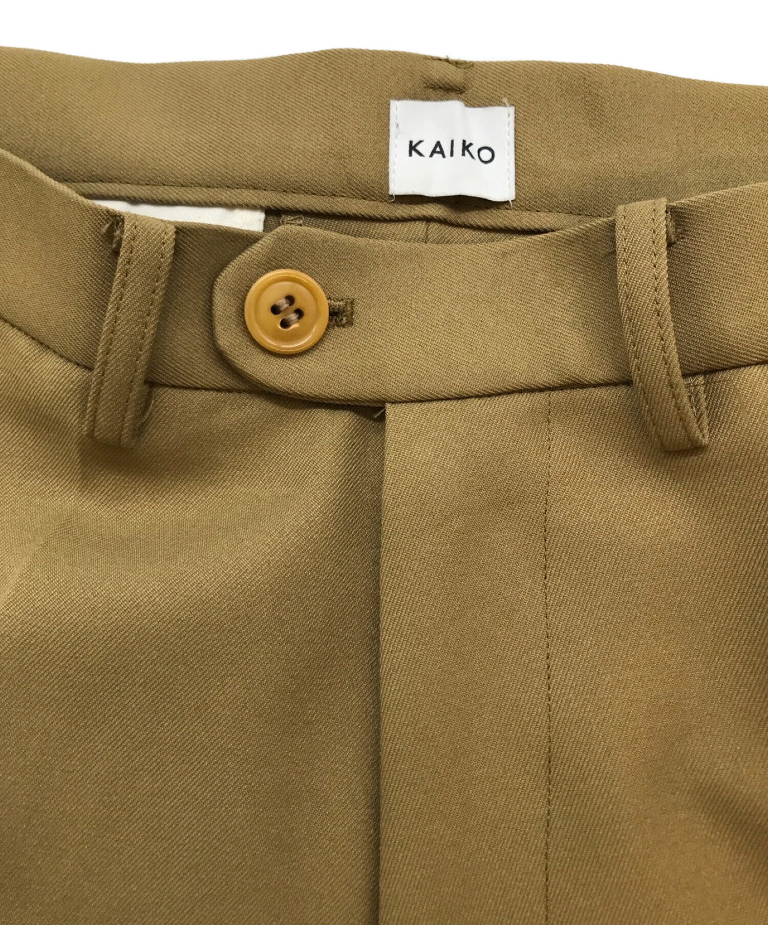 中古・古着通販】KAIKO (カイコー) スラックス ブラウン サイズ:2