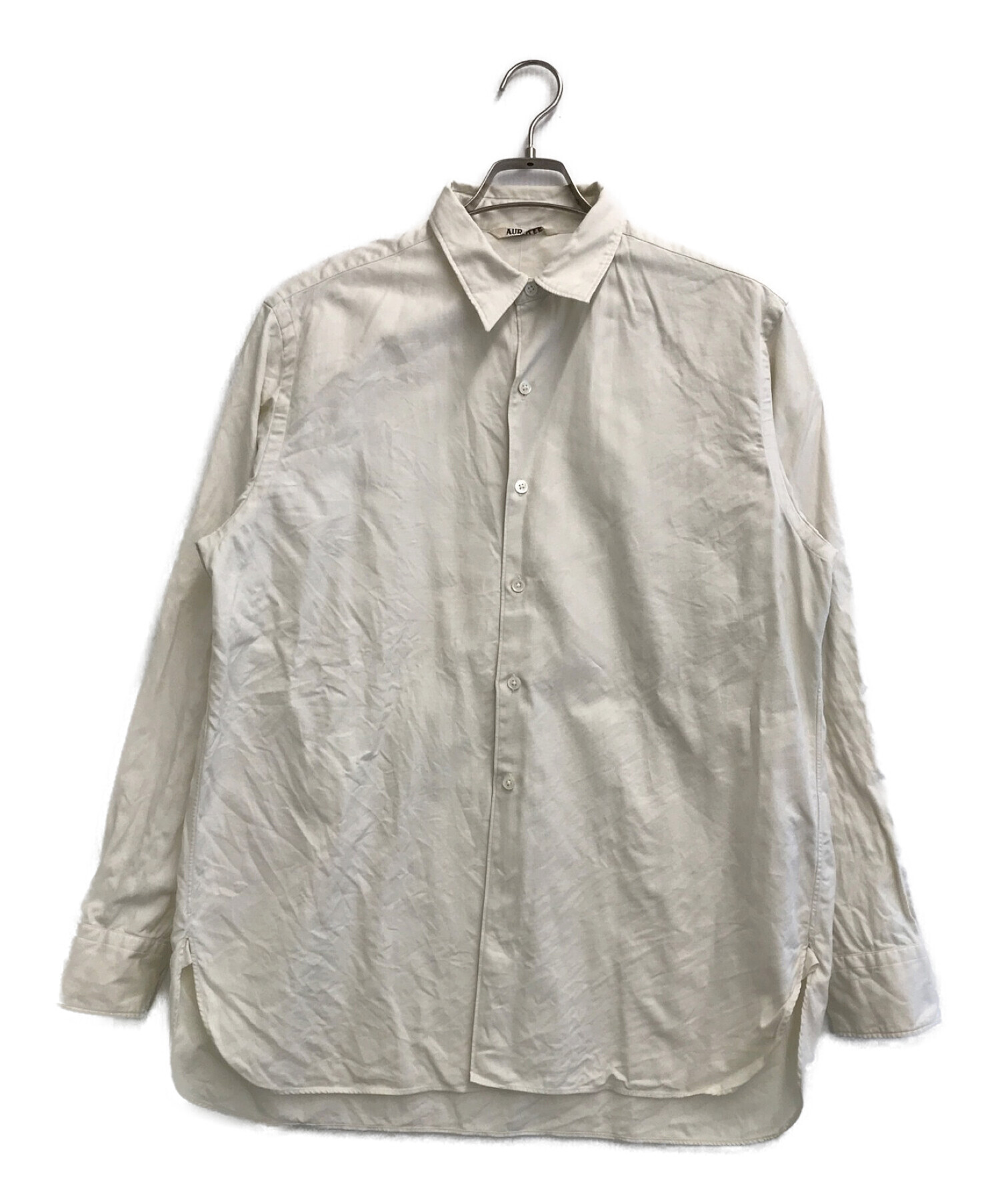 AURALEE (オーラリー) FINX SHUTTLE OX SHIRTS ホワイト サイズ:4