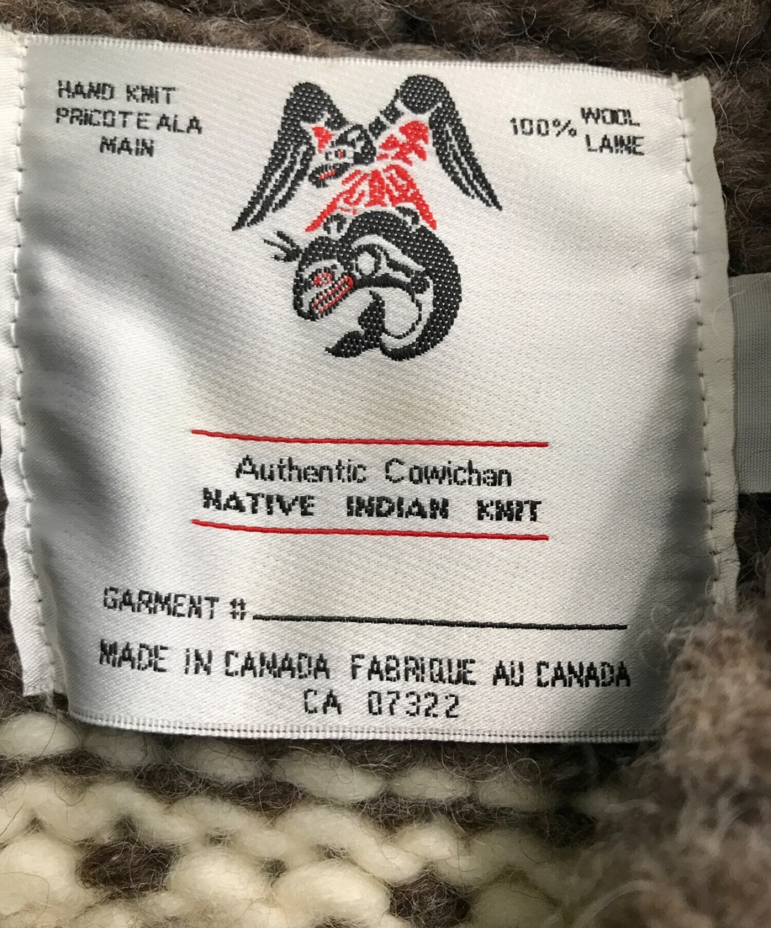 中古・古着通販】CANADIAN SWEATER (カナディアンセーター) カウチン