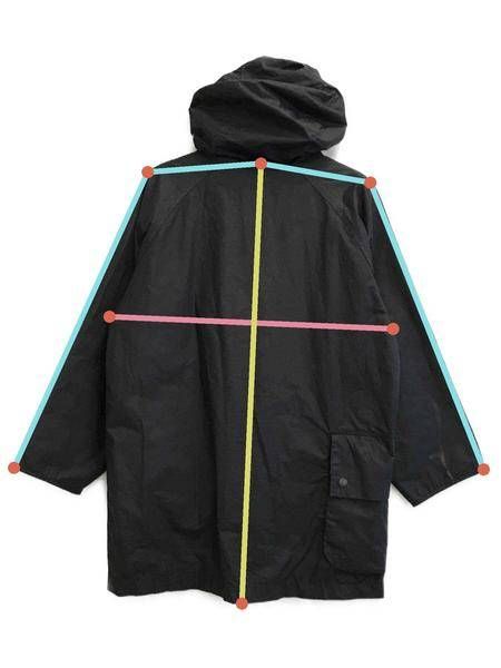 【中古・古着通販】Barbour (バブアー) OVERSIZED HIKING WAX ブラック サイズ:36｜ブランド・古着通販  トレファク公式【TREFAC FASHION】スマホサイト