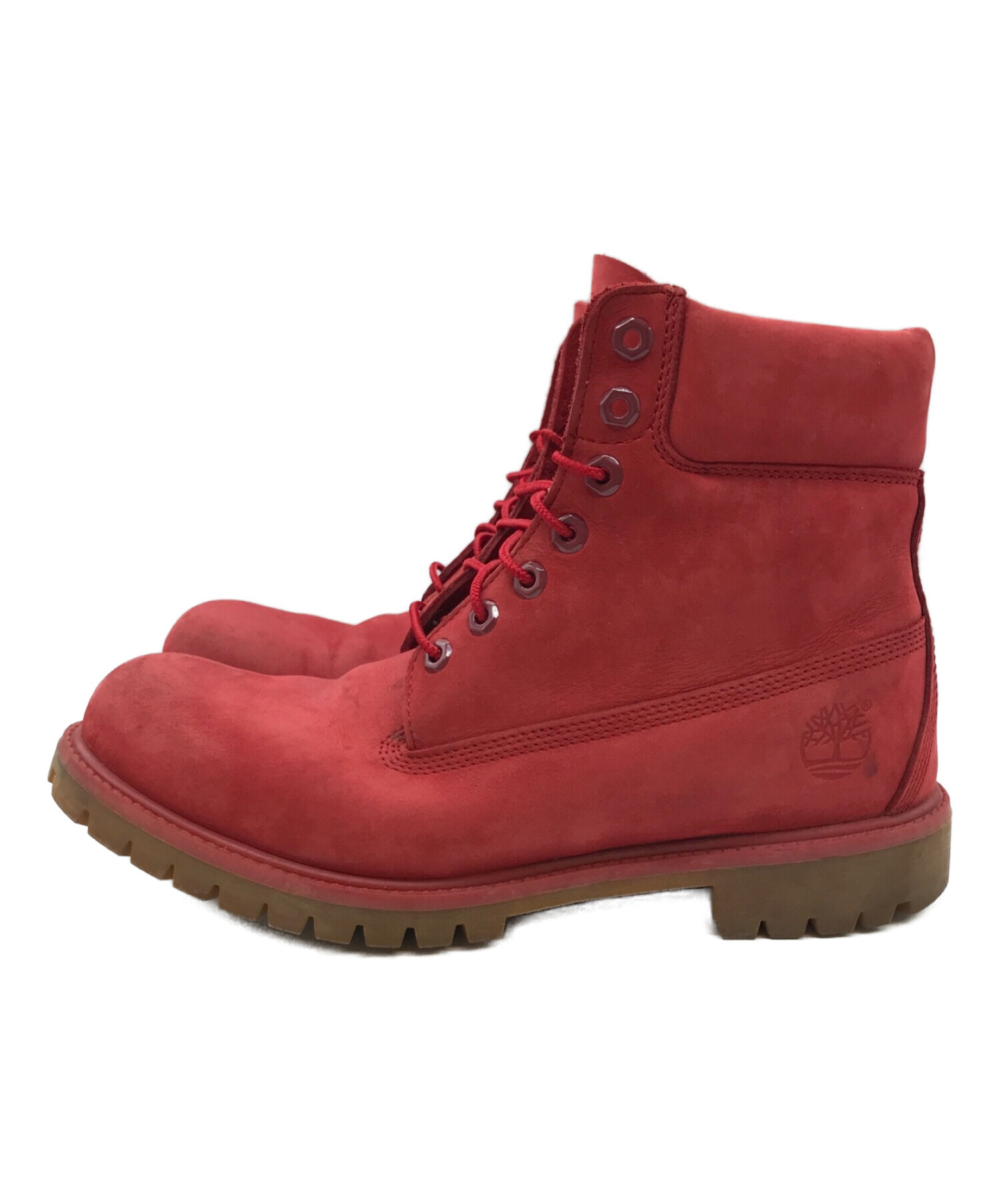 Timberland (ティンバーランド) 6inch Premium Boot レッド サイズ:28.5