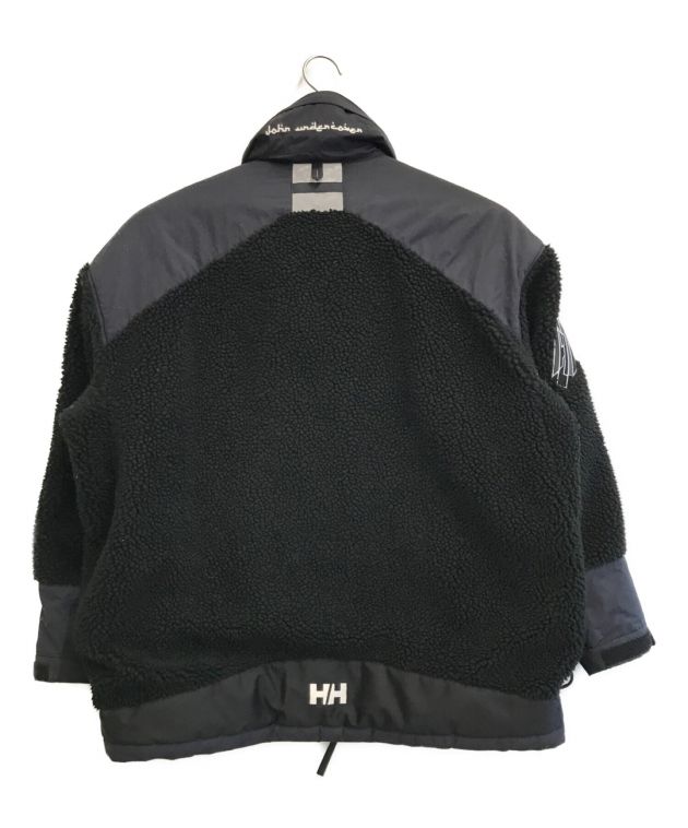 中古・古着通販】HELLY HANSEN (ヘリーハンセン) john undercover (ジョンアンダーカバー) オーシャンファイバーパイル ジャケット ブラック サイズ:L｜ブランド・古着通販 トレファク公式【TREFAC FASHION】スマホサイト