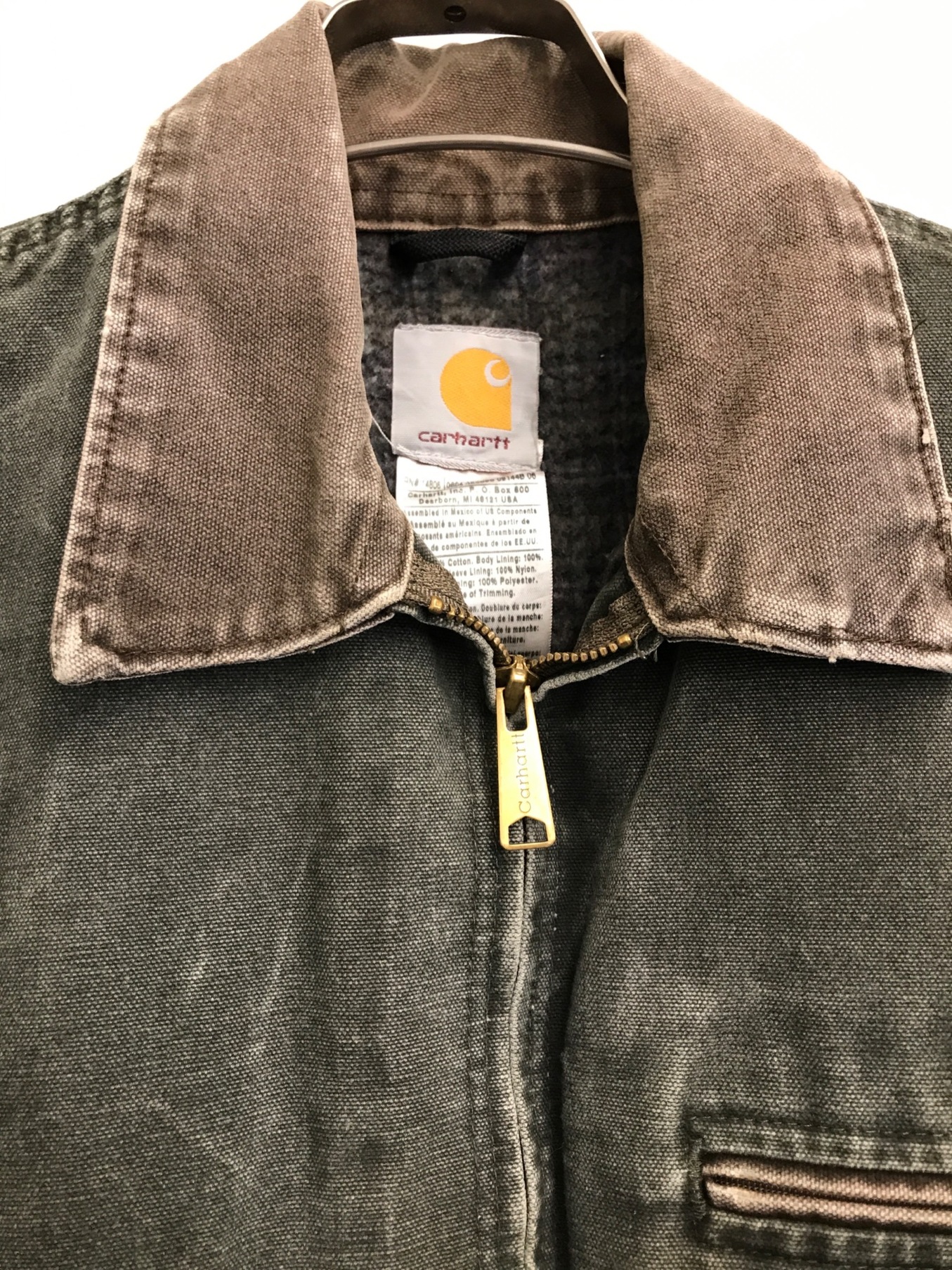 中古・古着通販】CarHartt (カーハート) 裏ブランケットデトロイト