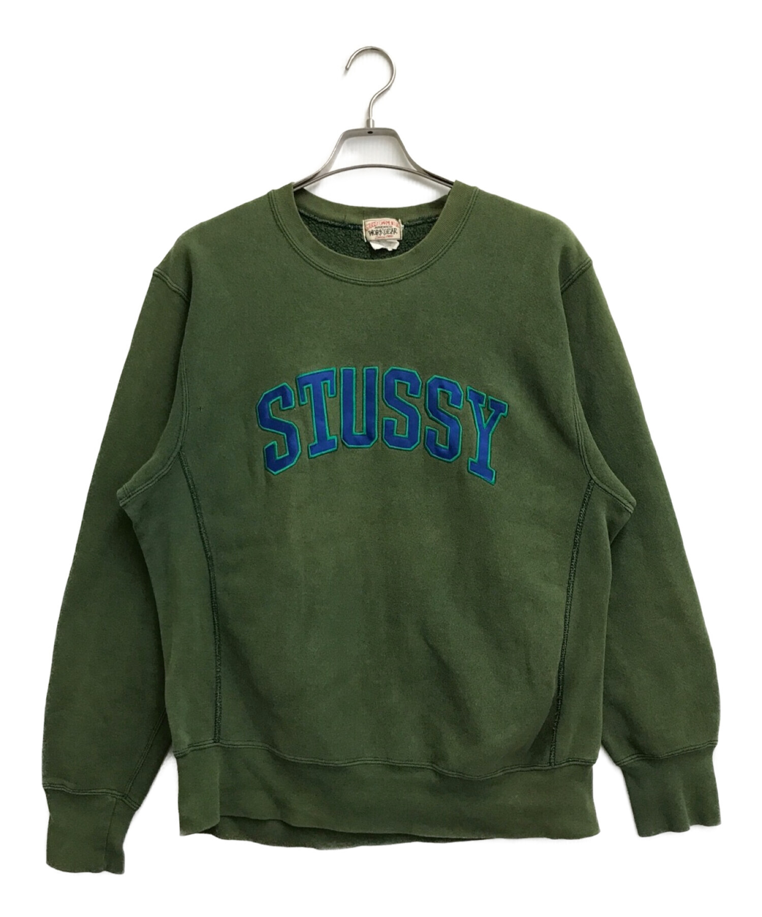 stussy (ステューシー) 90'sヴィンテージスウェット グリーン サイズ:M