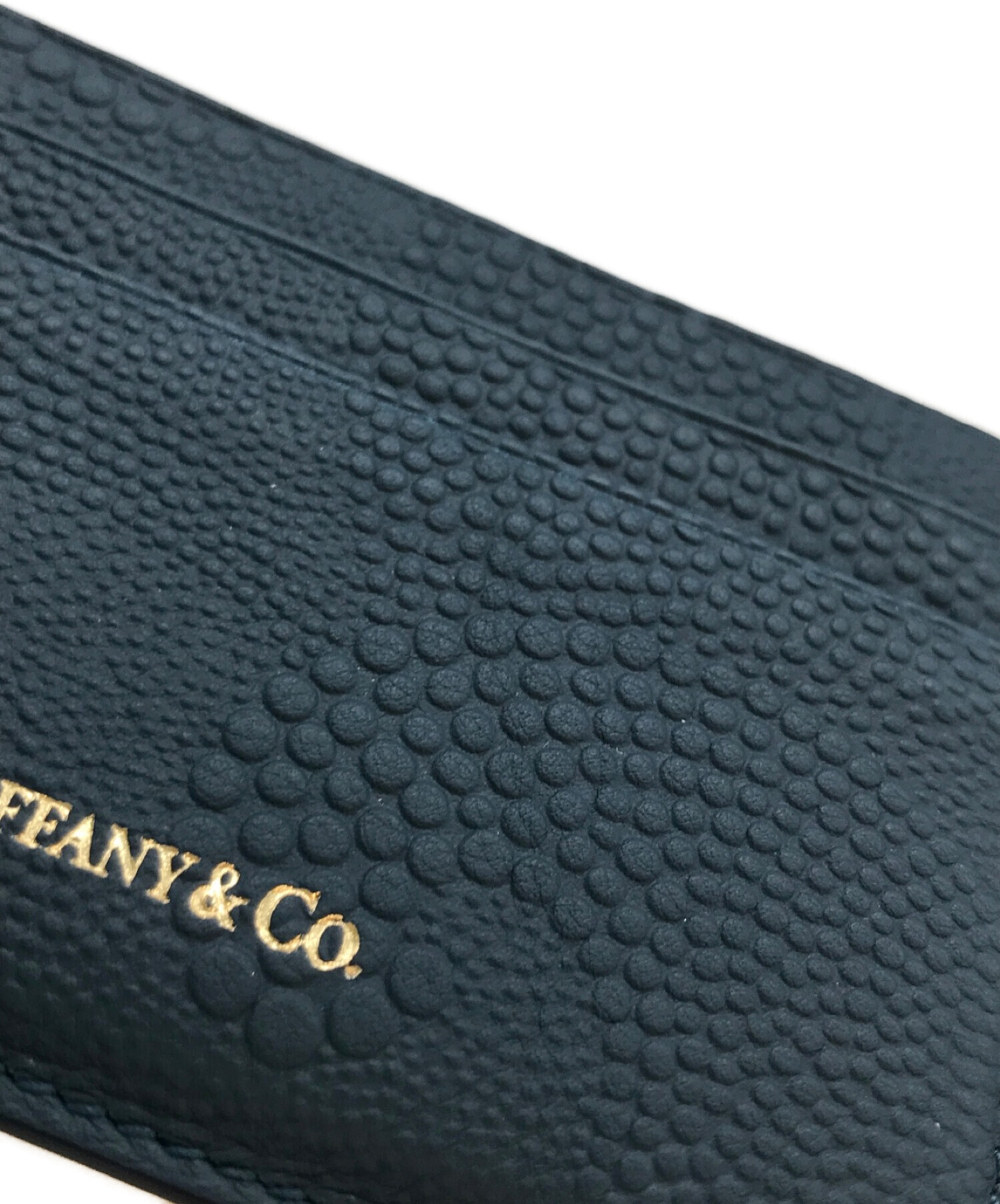 Tiffany & Co. (ティファニー) カードケース ネイビー