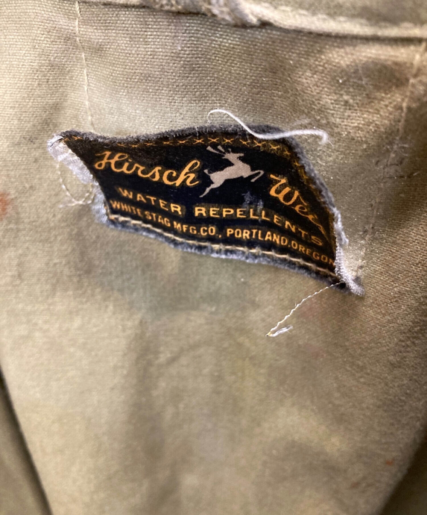 中古・古着通販】Hirsch weis (ハーシュワイス) 30'sLOGGER JACKET