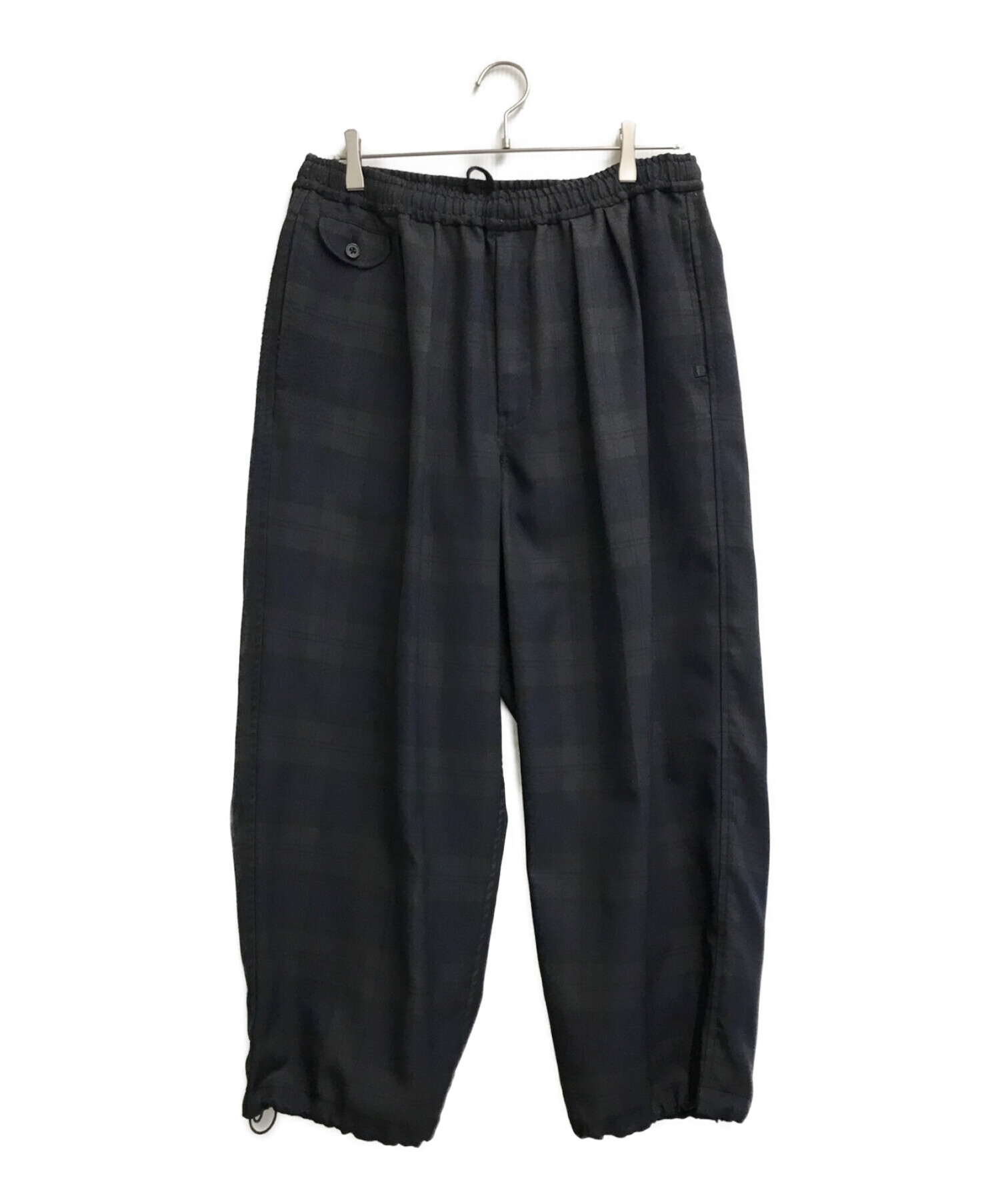 DAIWA PIER39 (ダイワ ピア39) TECH WIDE EASY 2P TROUSERS PLAIDS ネイビー サイズ:-