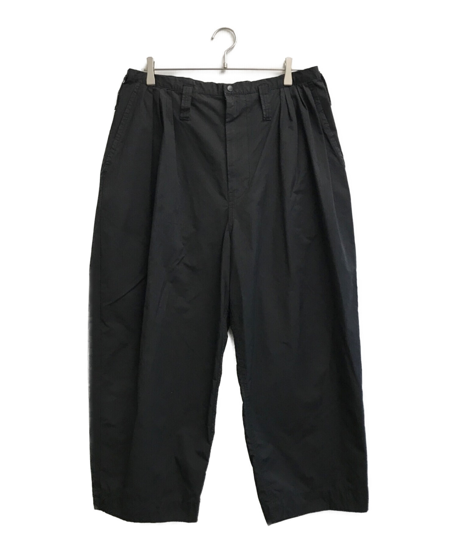 Porter Classic (ポータークラシック) WEATHER JAZZ PANTS ブラック サイズ:L