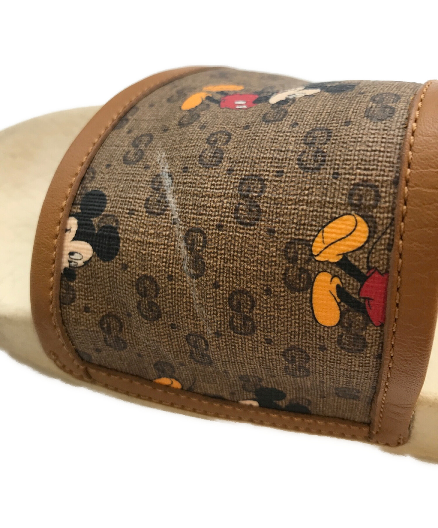 中古・古着通販】GUCCI (グッチ) DISNEY (ディズニー) コラボシャワーサンダル ブラウン サイズ:36｜ブランド・古着通販  トレファク公式【TREFAC FASHION】スマホサイト