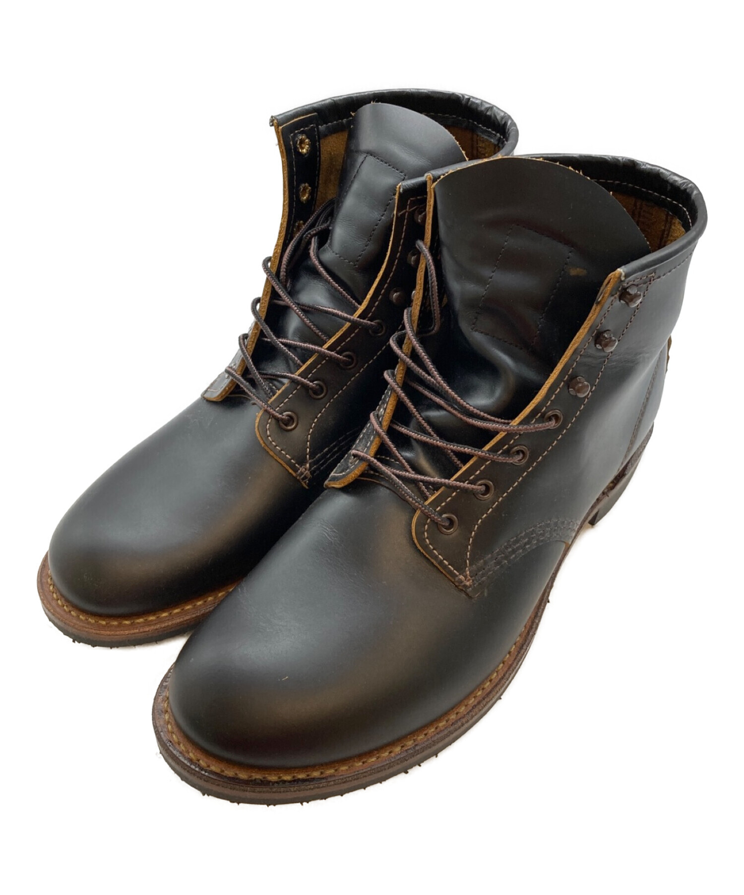 中古・古着通販】RED WING (レッドウィング) Beckman Flatbox ブラック サイズ:US10｜ブランド・古着通販  トレファク公式【TREFAC FASHION】スマホサイト