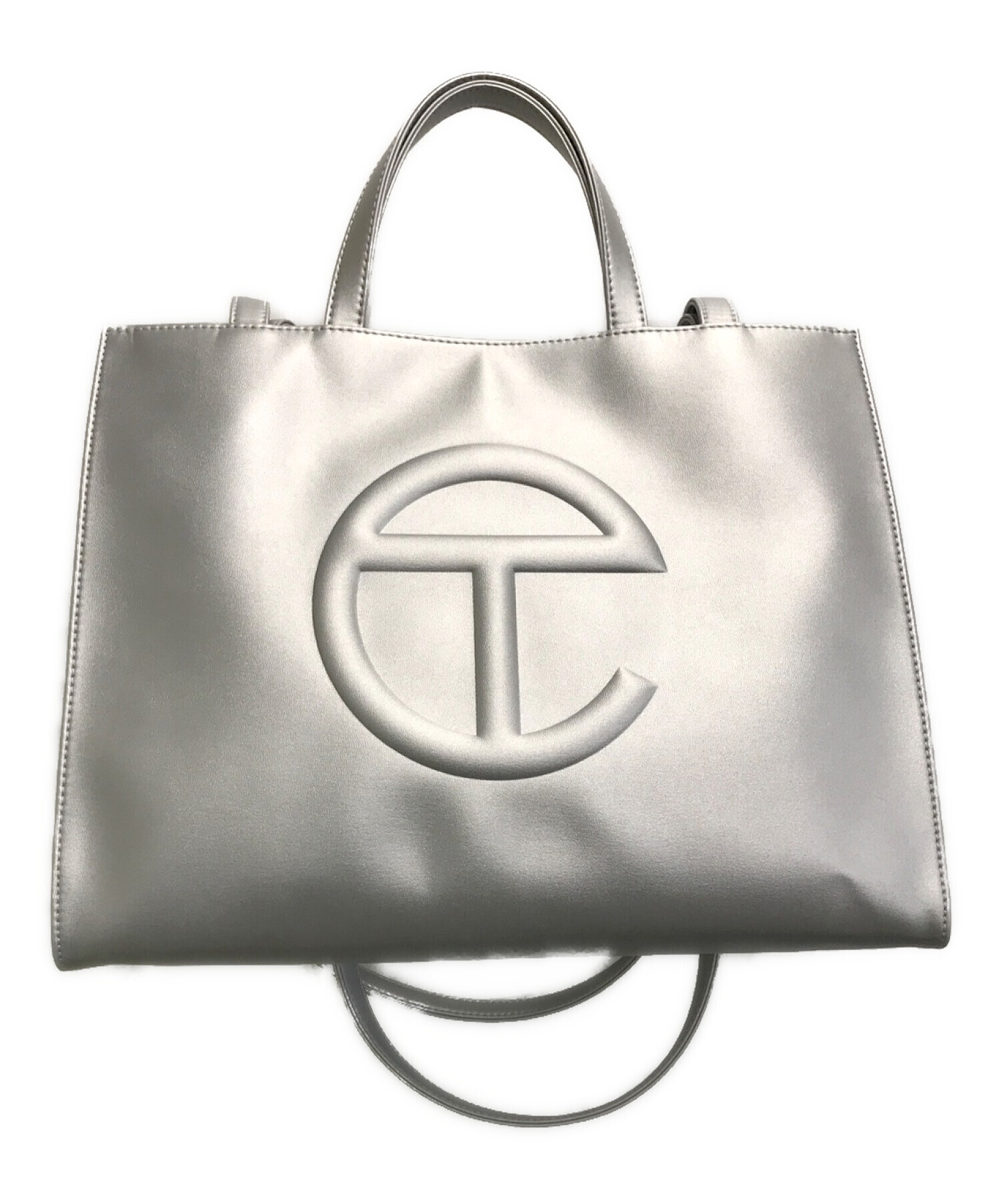 中古・古着通販】TELFAR (テルファー) Medium Shopping Bag シルバー