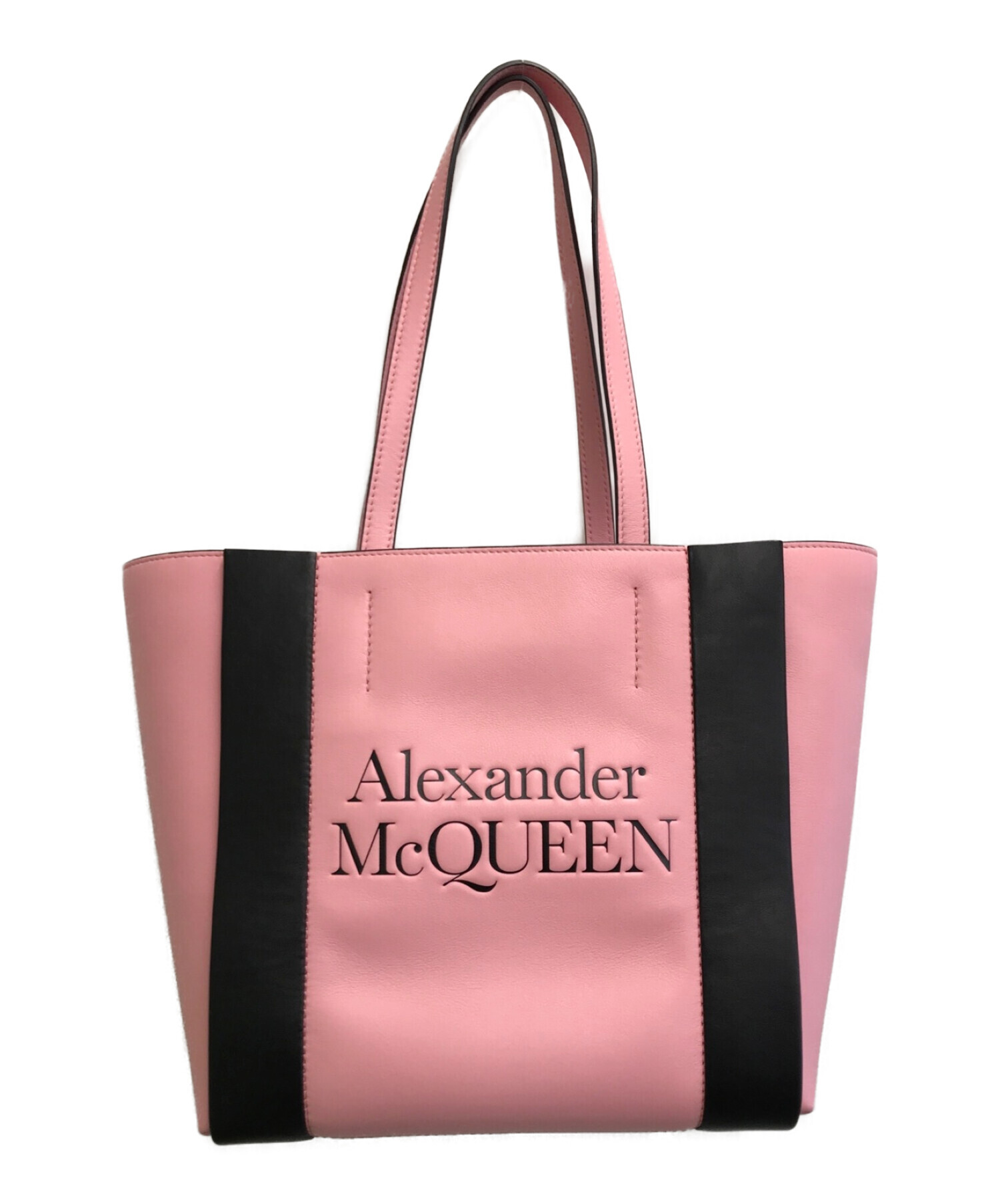 ALEXANDER McQUEEN (アレキサンダーマックイーン) トートバッグ ピンク サイズ:-