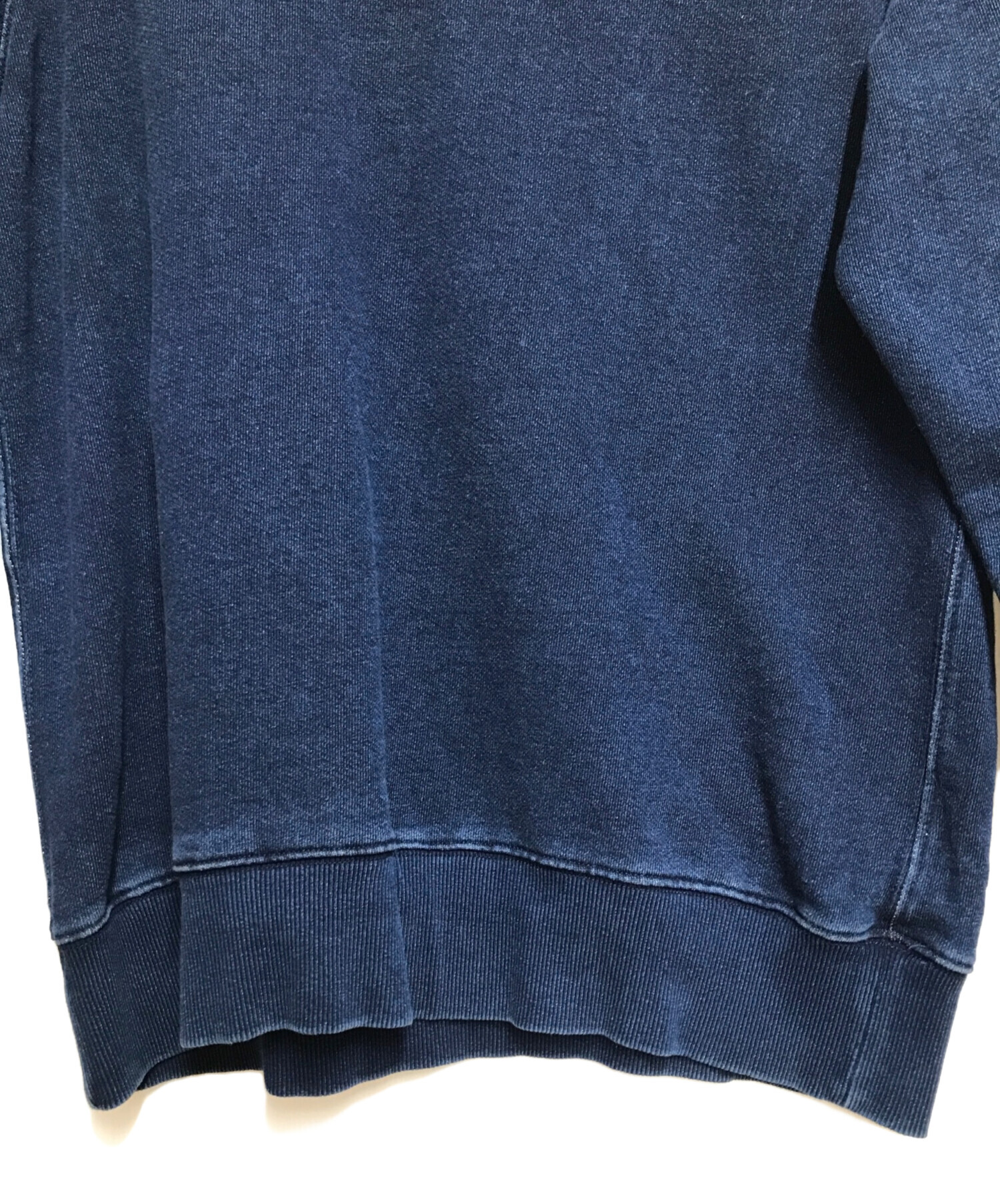 中古・古着通販】MOLTEMANI (モルテマニ) Denim Sweat ブルー サイズ:Ｌ｜ブランド・古着通販 トレファク公式【TREFAC  FASHION】スマホサイト