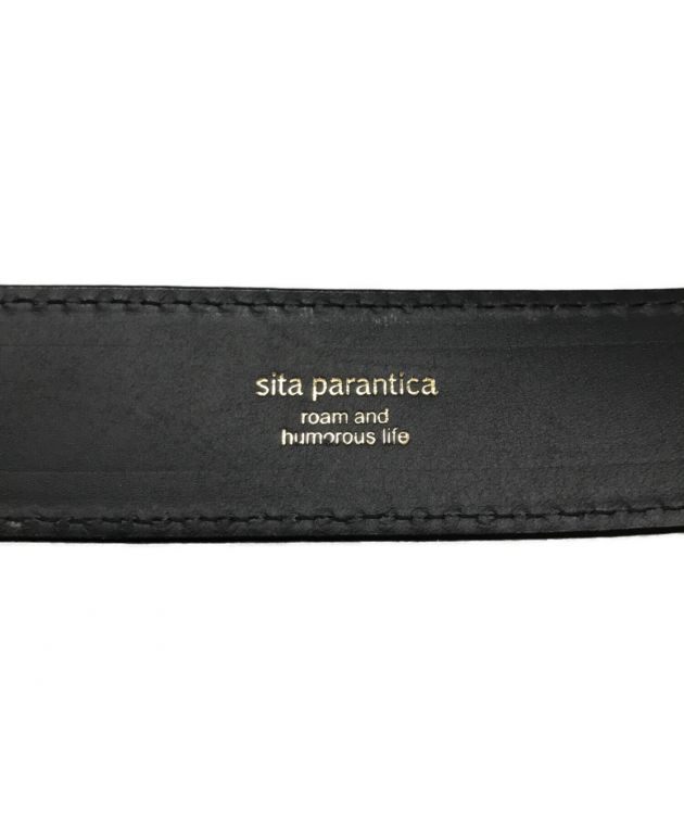 SITA PARANTICA (シータパランティカ) 財布ツキ バックルベルト ブラック サイズ:- 未使用品