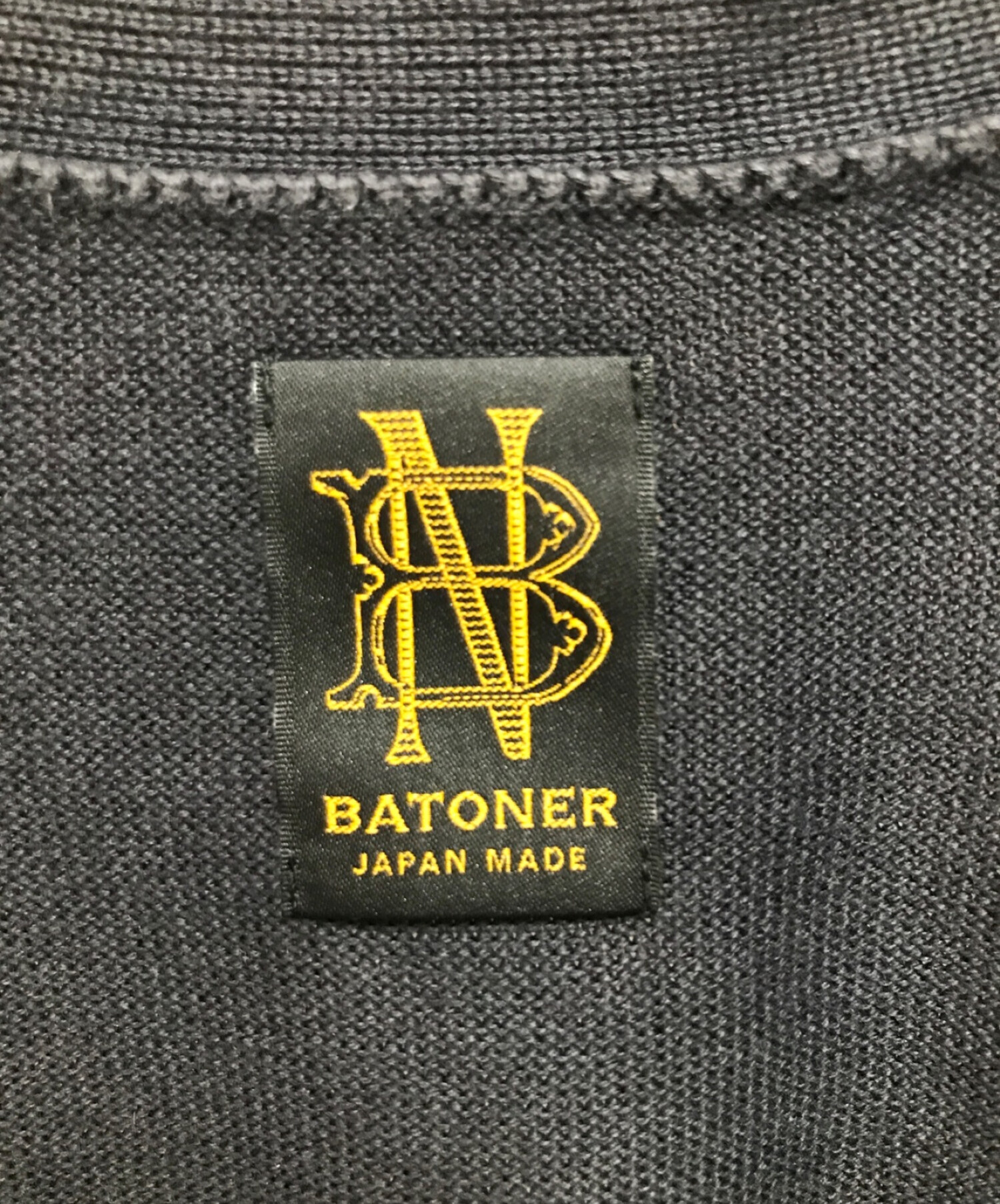 中古・古着通販】BATONER (バトナ―) シーアイランドコットンVネック