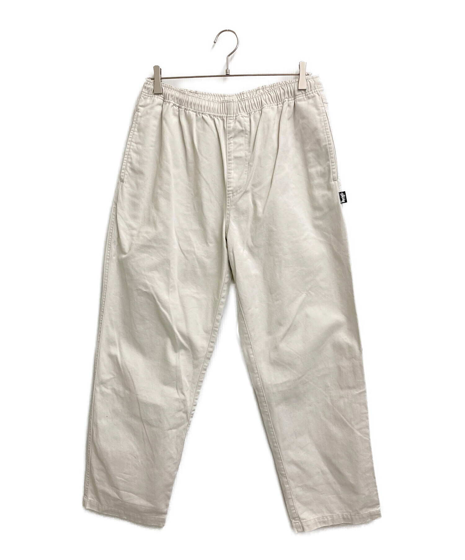 stussy (ステューシー) BRUSHED BEACH PANT ホワイト サイズ:SIZEM