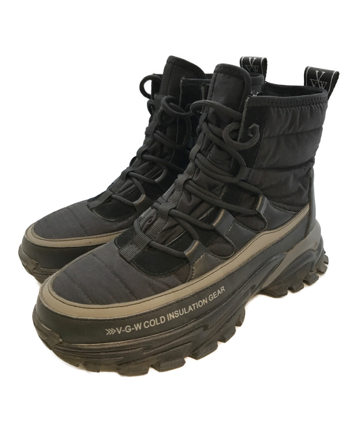 中古・古着通販】VIRGO (ヴァルゴ) MOUNTAIN SNEAKER BOOTS ブラック