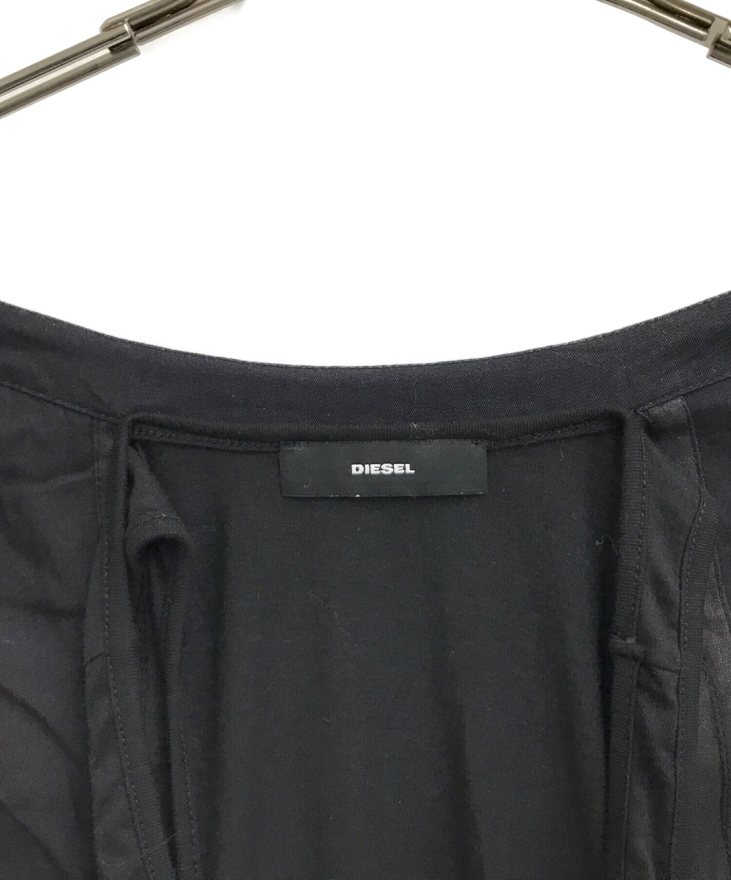 中古・古着通販】DIESEL (ディーゼル) ジップワンピース ブラック 