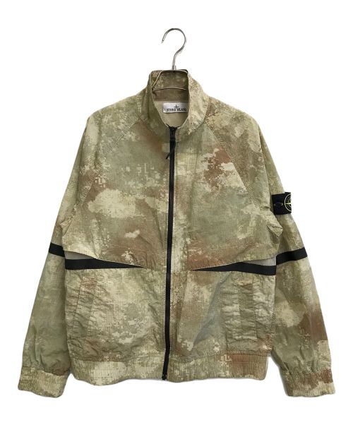 中古・古着通販】STONE ISLAND (ストーンアイランド) カモフラージュジャケット ライトグリーン サイズ:SIZE M｜ブランド・古着通販  トレファク公式【TREFAC FASHION】スマホサイト