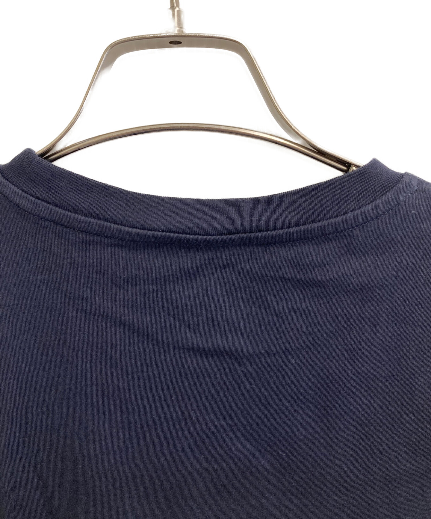 MONCLER (モンクレール) ロゴプリントTシャツ ネイビー サイズ:14