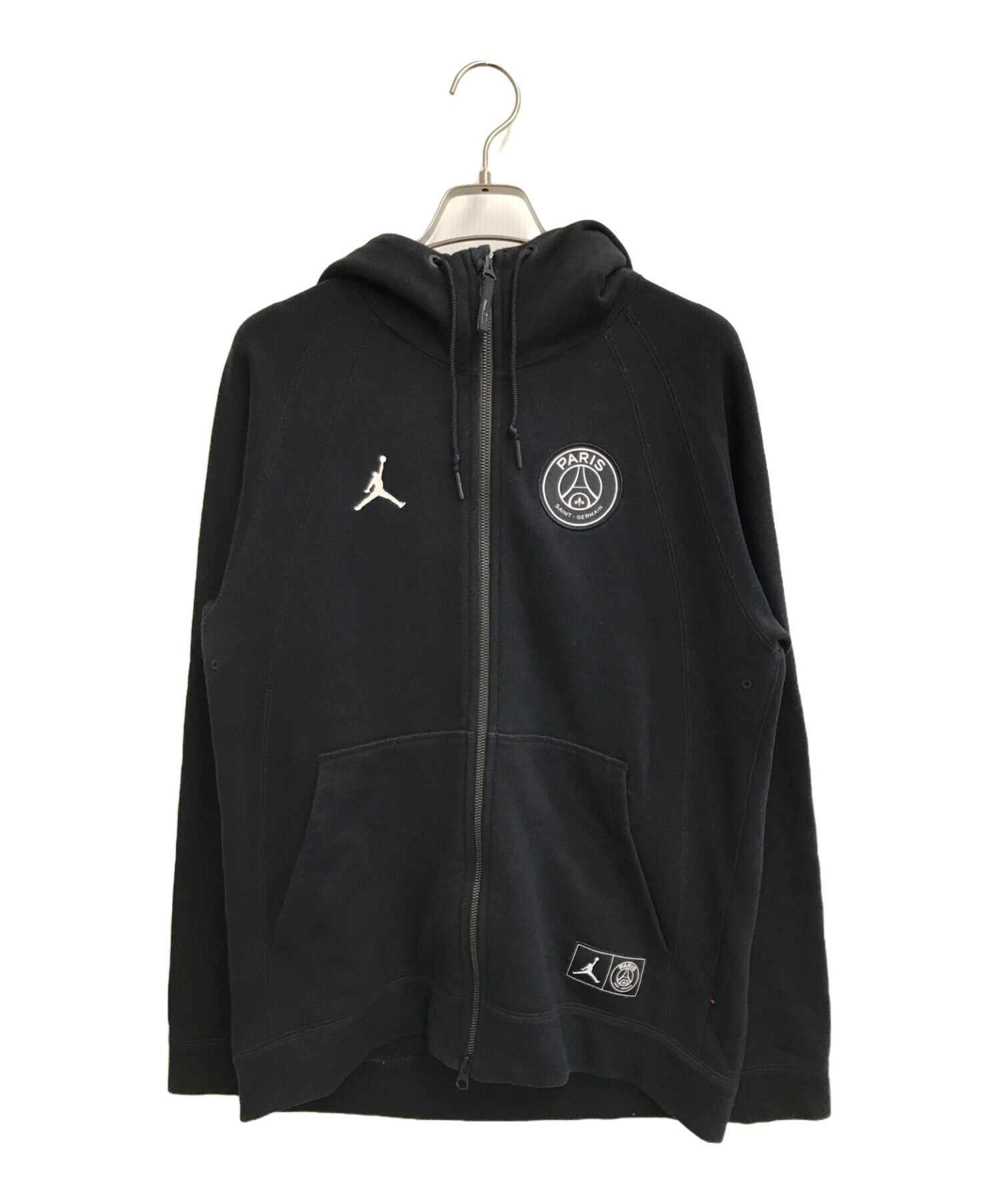 中古・古着通販】JORDAN (ジョーダン) Paris Saint-Germain (パリ・サン ジェルマン) パーカー ブラック サイズ:SIZE  L｜ブランド・古着通販 トレファク公式【TREFAC FASHION】スマホサイト