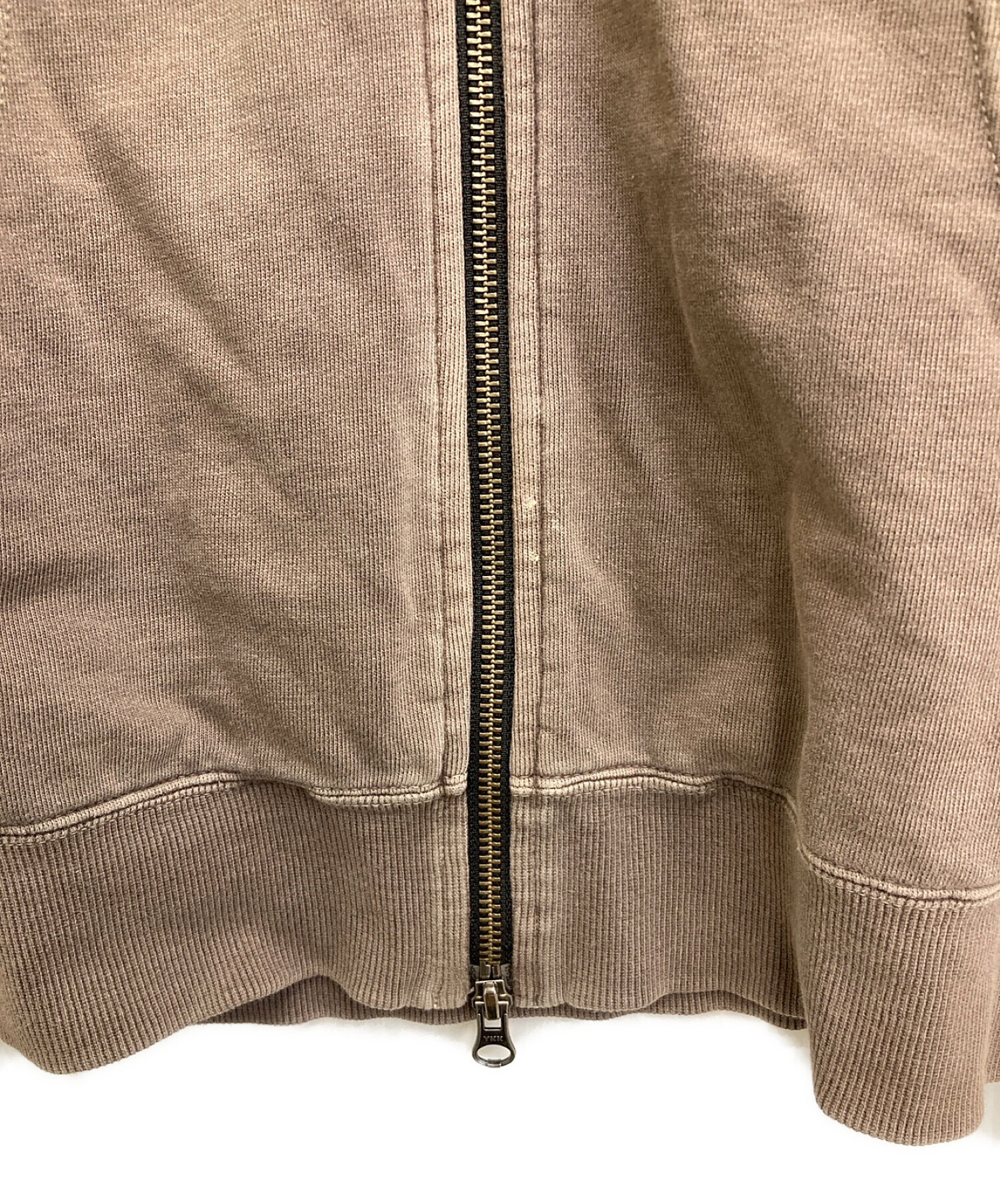 中古・古着通販】stussy (ステューシー) スカルプリントジップパーカー ブラウン サイズ:M｜ブランド・古着通販 トレファク公式【TREFAC  FASHION】スマホサイト