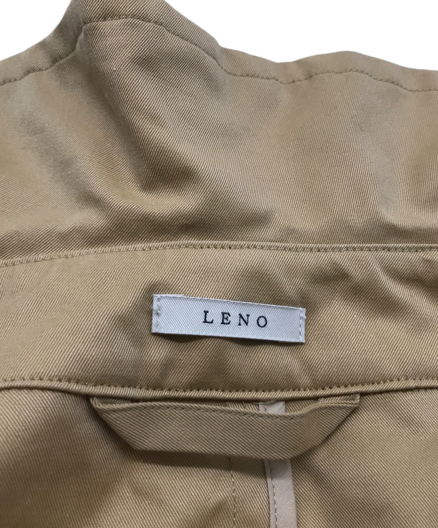 中古・古着通販】LENO (リノ) ビッグシルエットトレンチコート ...