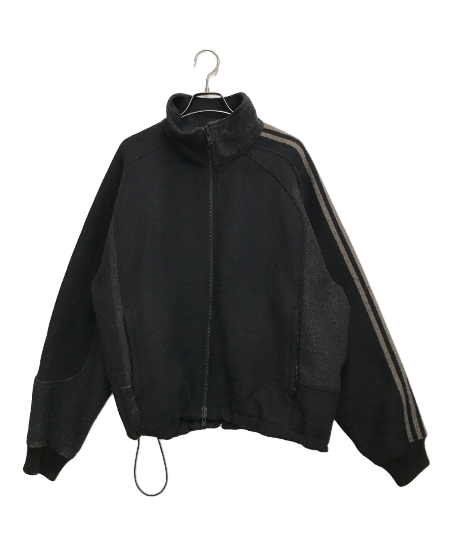 Y-3 (ワイスリー) ENGINEERED 3-STRIPES TRACK JACKET ブラック サイズ:L