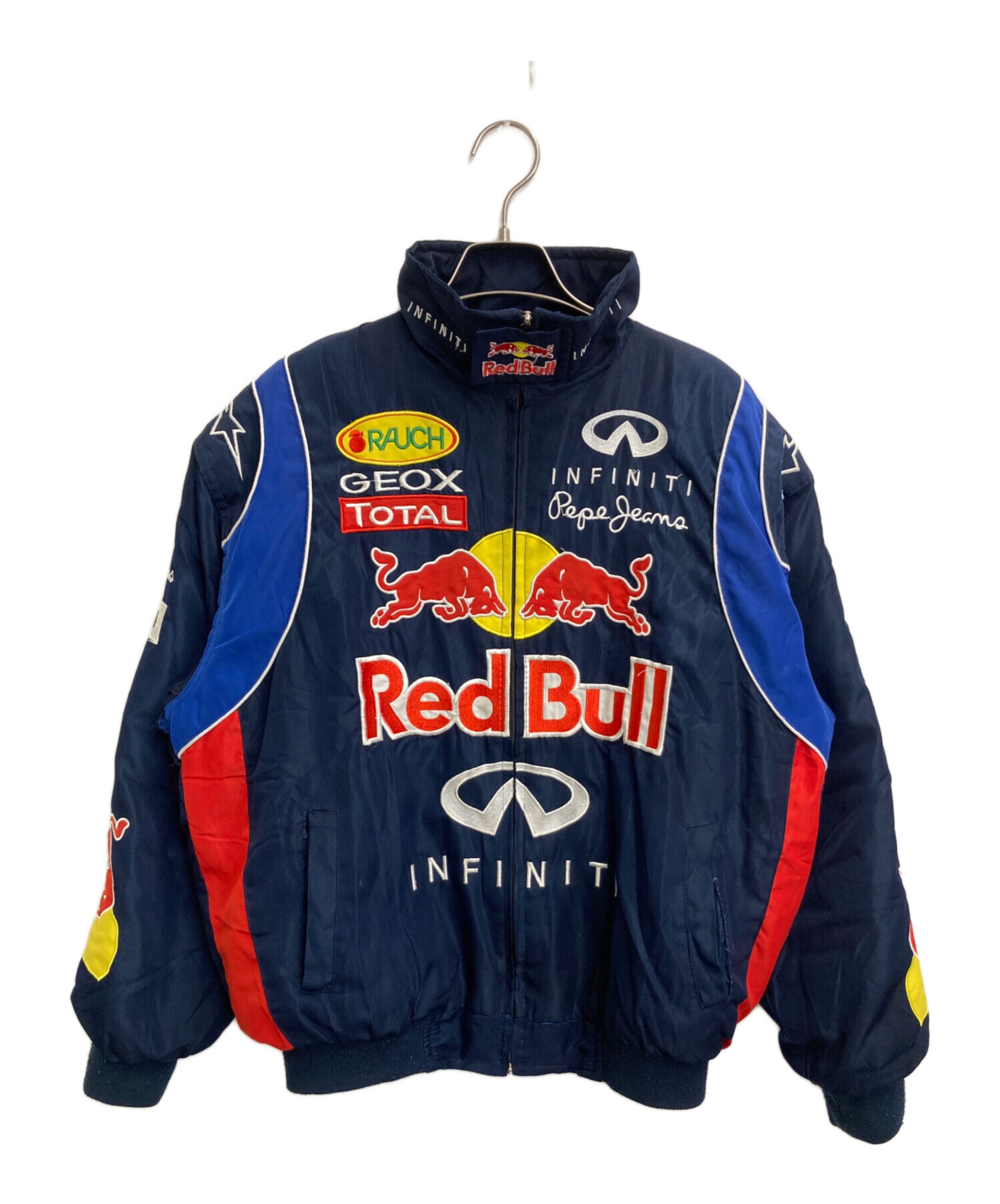 中古・古着通販】Red Bull (レッドブル) ヴィンテージレーシングジャケット ネイビー サイズ:M｜ブランド・古着通販  トレファク公式【TREFAC FASHION】スマホサイト