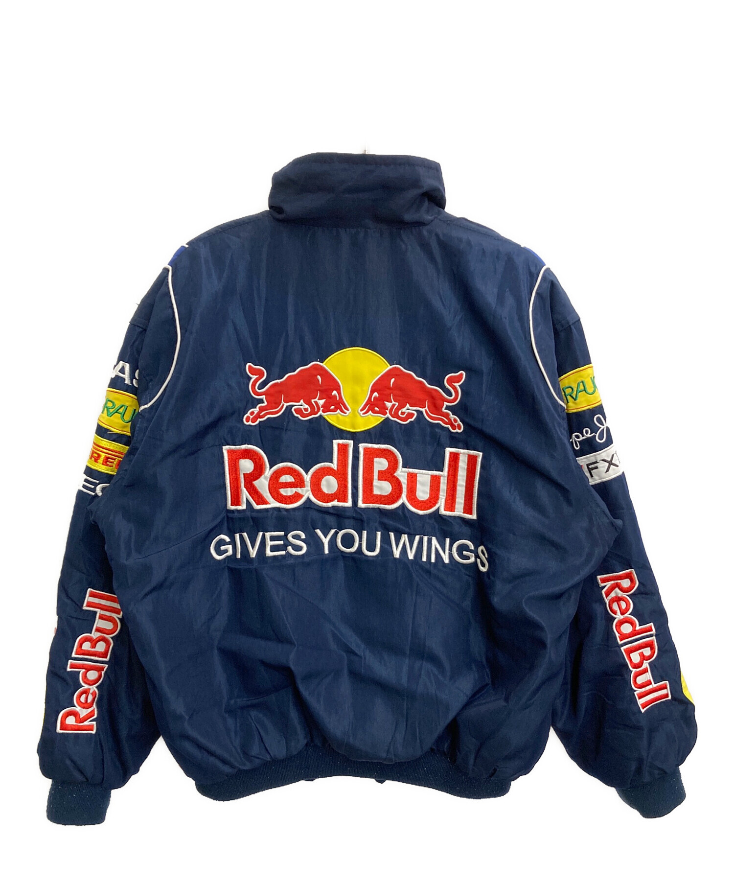 中古・古着通販】Red Bull (レッドブル) ヴィンテージレーシングジャケット ネイビー サイズ:M｜ブランド・古着通販  トレファク公式【TREFAC FASHION】スマホサイト