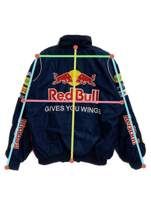 中古・古着通販】Red Bull (レッドブル) ヴィンテージレーシングジャケット ネイビー サイズ:M｜ブランド・古着通販  トレファク公式【TREFAC FASHION】スマホサイト