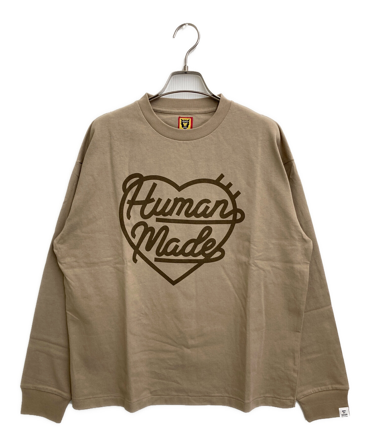 中古・古着通販】HUMAN MADE (ヒューマンメイド) HEART L/S T-SHIRT ブラウン サイズ:M｜ブランド・古着通販  トレファク公式【TREFAC FASHION】スマホサイト