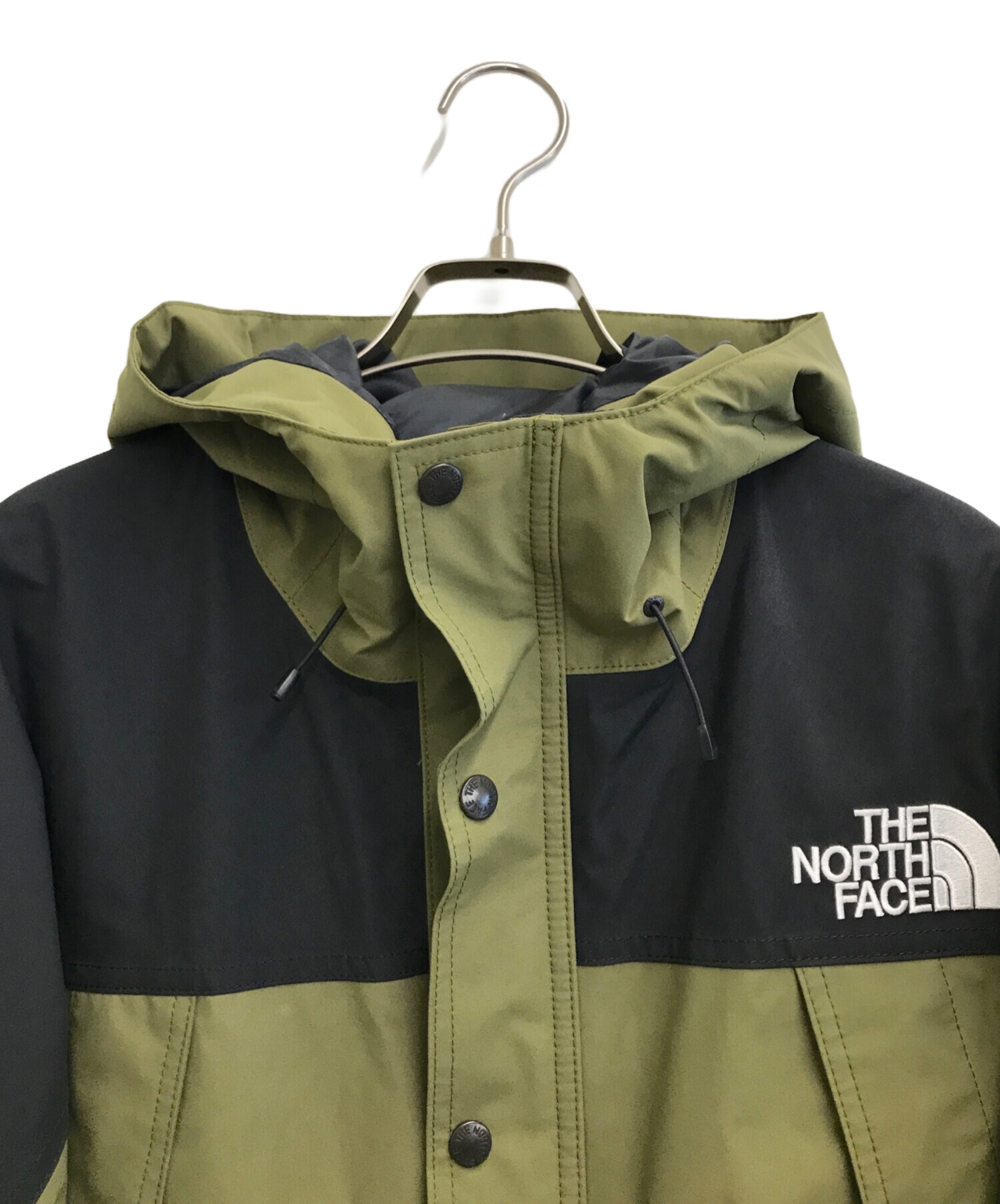 中古・古着通販】THE NORTH FACE (ザ ノース フェイス) Mountain Light Jacket カーキ×ブラック サイズ:L  未使用品｜ブランド・古着通販 トレファク公式【TREFAC FASHION】スマホサイト