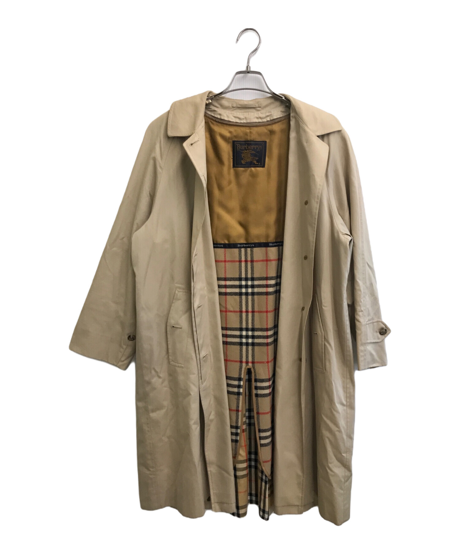 中古・古着通販】Burberry's (バーバリーズ) ライナー付ステンカラーコート ベージュ サイズ:9AR｜ブランド・古着通販  トレファク公式【TREFAC FASHION】スマホサイト