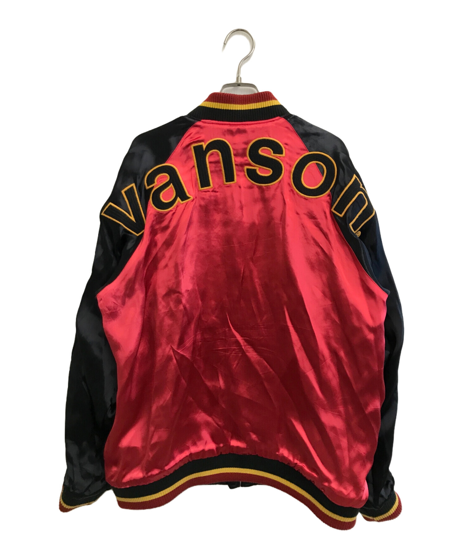 中古・古着通販】VANSON (バンソン) リバーシブルスカジャン レッド×ブラック サイズ:SIZE XL｜ブランド・古着通販  トレファク公式【TREFAC FASHION】スマホサイト