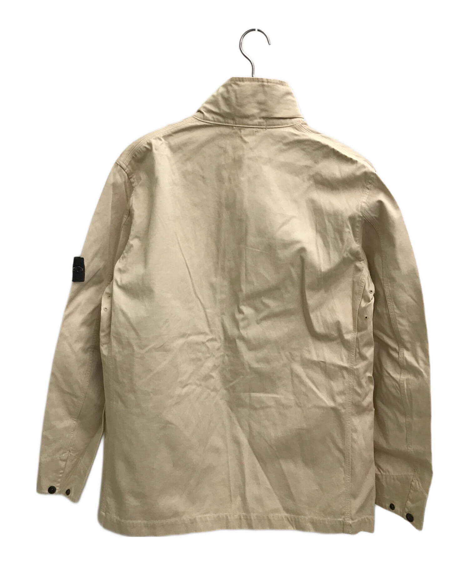 中古・古着通販】STONE ISLAND (ストーンアイランド) フロントボタンジャケット ベージュ サイズ:Ｌ｜ブランド・古着通販  トレファク公式【TREFAC FASHION】スマホサイト