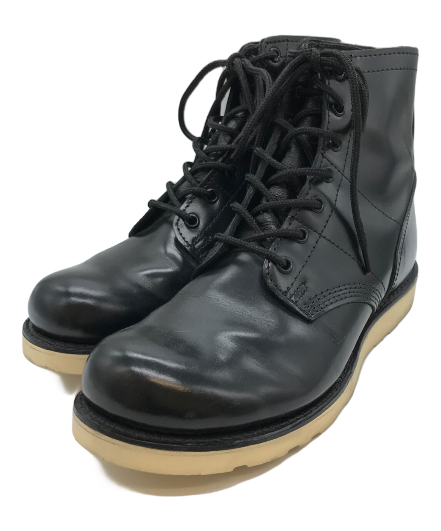 Hysteric Glamour (ヒステリックグラマー) 6HOLE JUMP BOOT ブラック サイズ:26.5