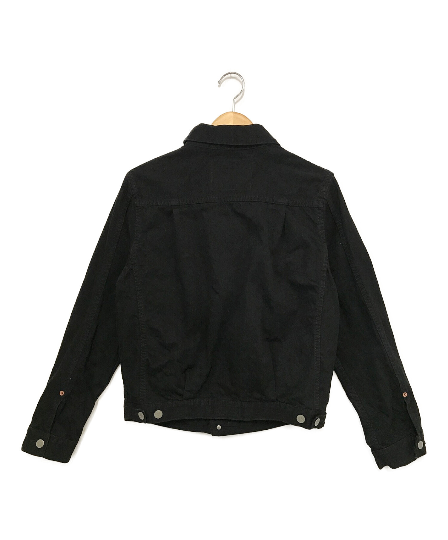 Dry Bones (ドライボーンズ) 2nd Type Black Denim Jacket ブラック サイズ:S