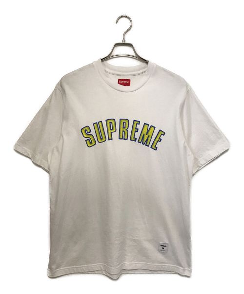 Supreme 19FW Chenille Arc Logo Tシャツ　白　M