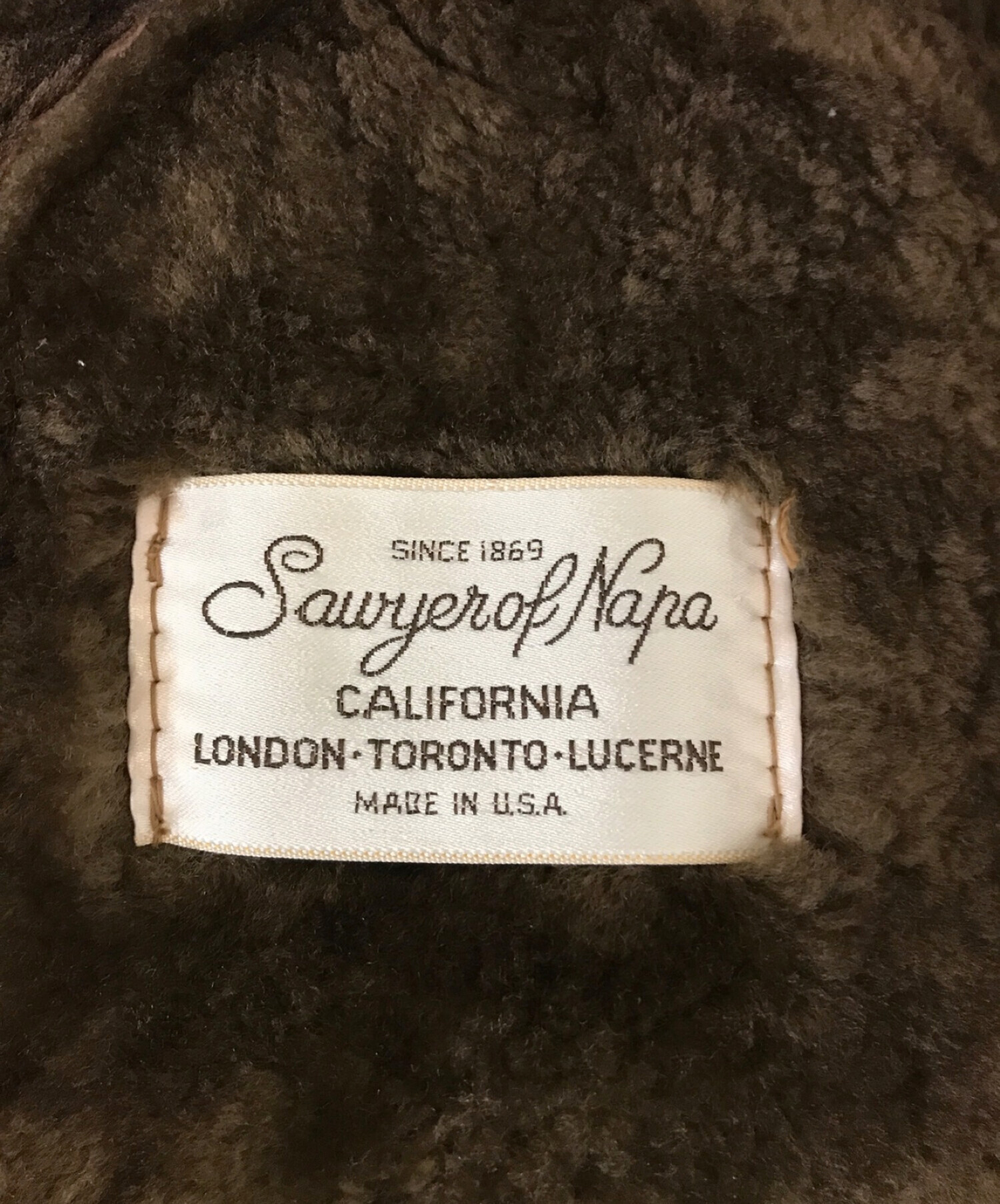 中古・古着通販】sawyer of napa (ソーヤーオブナパ) 【ヴィンテージ