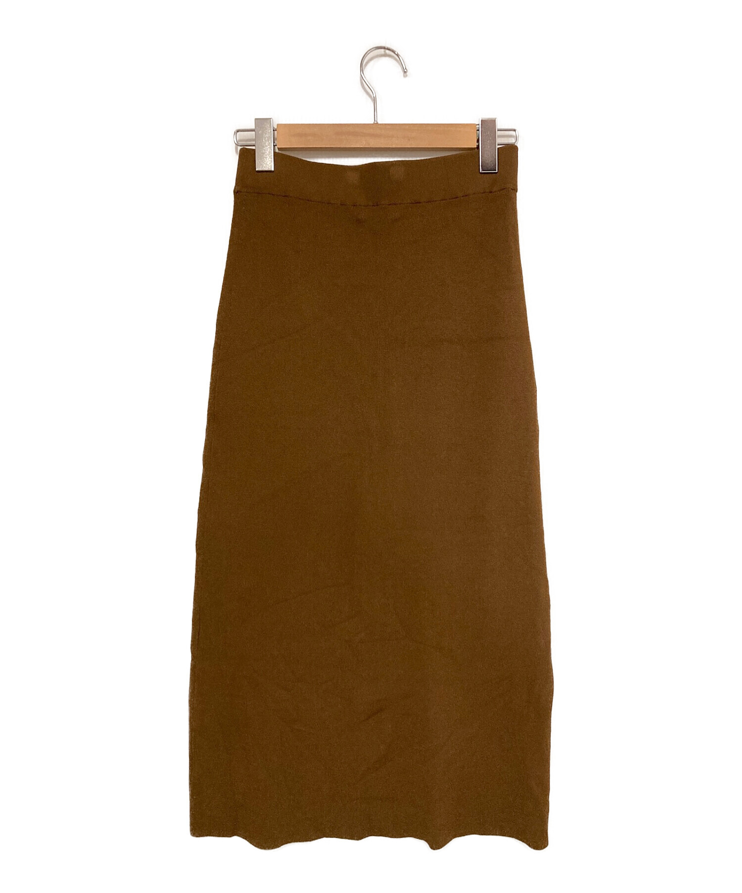 中古・古着通販】theory (セオリー) Compact Crepe Front Flap Skirt